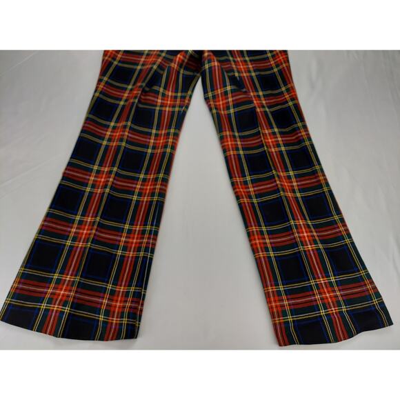 Vintage The Scotch House Tartan Plaid Wool Straight Leg Pants Mens 32x30 - Picture 12 of 12